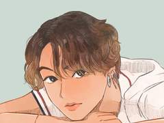 지민 정국 팬아트 모음