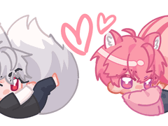 ❤️흔들 허티💗 아크릴 도안 배포