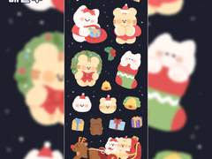 [굿노트 스티커] 크리스마스 선물배달부 🎁