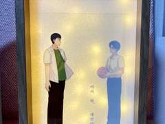 다이소 상품으로 댐준 무드등 만들기