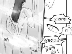 청송 씻다가 습격당한 이송백