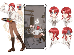 캐릭터시트, 콘티