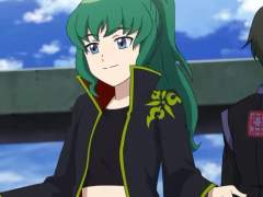 비가 내리는 나무들 속에서