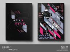 표지 커미션. Wild Legiones