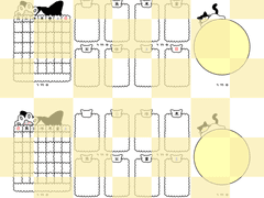 [유료배포] 울퉁불퉁 고양이 굿노트 다이어리 템플릿