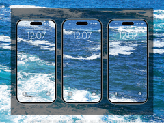 [배경화면] 겨울 바다는 시리도록 푸르고 SET