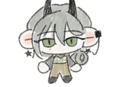 카세트 색연필 토큰 커미션