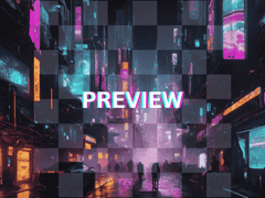 또 사이버펑크 디스토피아 배경화면