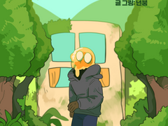 숲속의 빛을 따라서