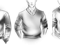 2023년 12월 15일 (금) <옷주름 크로키>