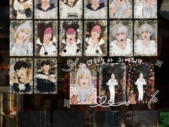 플레이브 메리 플리스마스+컴백 기념 5인뱅 포토카드 도안 공유