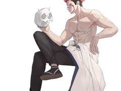 스쿠나 그리기 재밌당