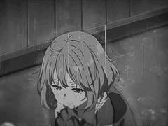 울고있는 걸 봐버렸을 때