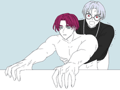 카리스마 하우스 텐도 아마히코 & 쿠사나기 리카이