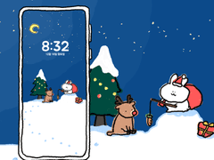 [토끼야 배경화면] 2023년 12월/크리스마스 달력