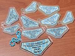 아스타리온 자수 속옷 키링 도안