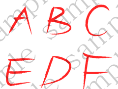 굿노트 스티커 무료 공유 - 손글씨 스티커, 빨간펜, 등급, 학점