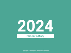 2024 굿노트 다이어리