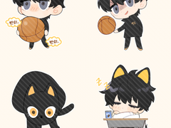 최종수 띠부 스티커 도안