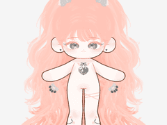 어니언 솜인형 도안 커미션