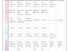 [굿노트 속지] 투두테이블 [만년형 only]