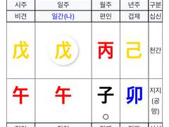 개쉽게 알아보는 사주 기본