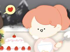 [pc] 오묘와 크리스마스 케이크 만들기