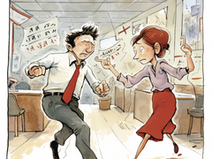 손가락 튕겨서 종업원 부르듯 날 부르던 동료