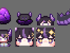 도트 구독뱃지 커미션