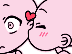뽀뽀공격 GIF 커미션