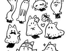 [냐고] 냐고랑 스티커 무료배포