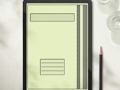 [픽셀] 레트로 아날로그 만년형 교무수첩