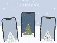 [무료배포] 크리스마스 트리 배경화면 공유