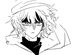 잔불의 기사 담청색 기린 지우스