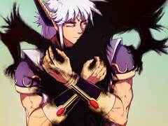 흑백, 컬러 일러스트 커미션 샘플