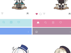 3남매+푸리나 sns 투명포카 도안