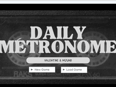 자컾 헌정 게임 '데일리 메트로놈' 1챕터 배포