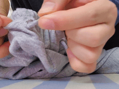 브베의 일상 - 다시 원상 복구시킨 츄리닝 바지 끈의 교훈