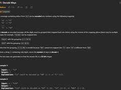 [2023.12.25] 91. Decode Ways