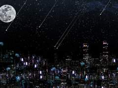 도시 야경 브러쉬 5종(동양풍, 서양풍, 먼, 가까운) 클립스튜디오 sut + 이미지