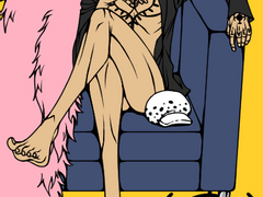 원피스 트라팔가 로우 그림(약 도플로우?)