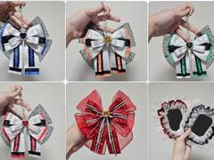 리본 키링/응원봉 리본 커미션