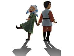 플로 쿤과 애기 아소카, 울프 그림