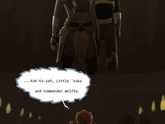 숨겨진 자들로 살아계신 플로 쿤 AU 낙서들