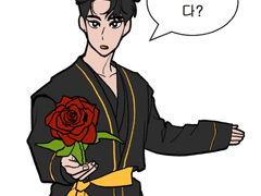 다룸다림다?민규 투명포카 무료 도안