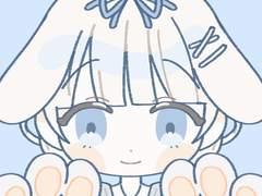 [SD 두상 눈깜빡 커미션] 말랑말랑 발 타입!