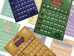 2024 카드 달력 도안