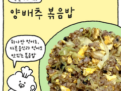 양배추 볶음밥