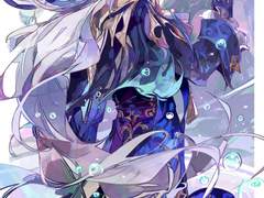 져버린 장미와 안개꽃