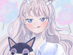 [동물의숲] 주민+주대 솜사탕 커미션